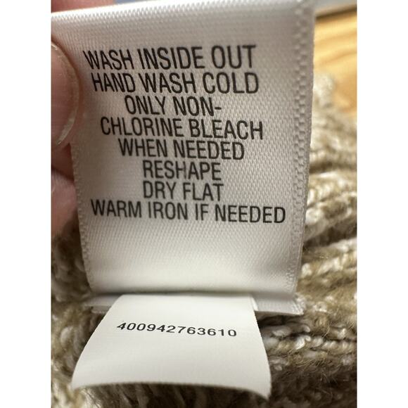 Croft Barrow Women's Tan Open Cardigan Long Sleeve Size XL - Picture 8 of 8